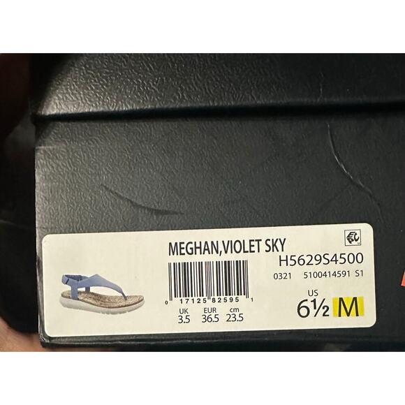 Naturalizer Women's Slip-On Slide Sandal in Violet Sky Size 6.5 - Picture 5 of 5